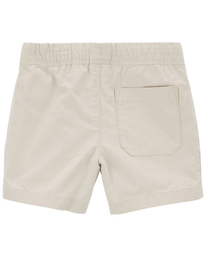 Carter's Toddler Pull-On Canvas Shorts