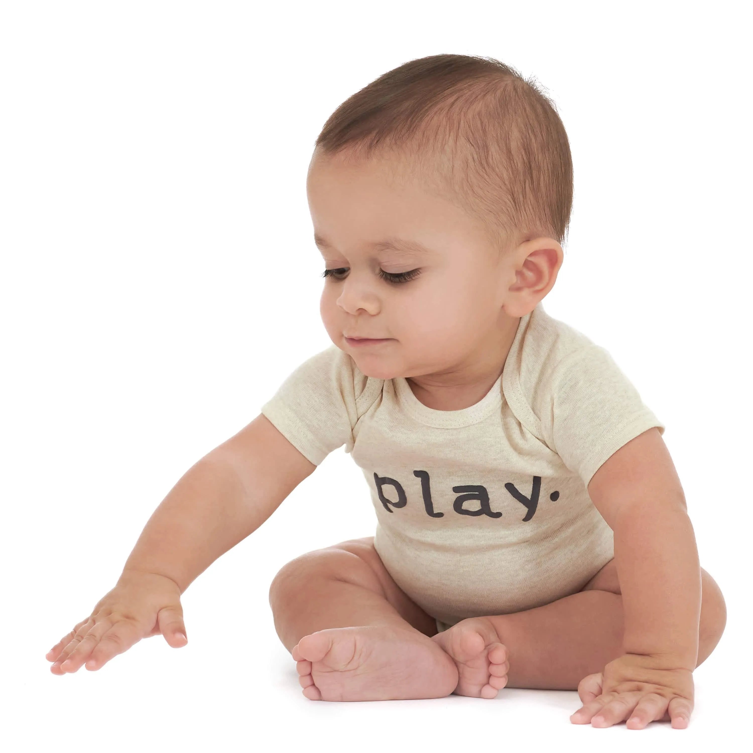 6-Piece Baby Neutral Play Onesies Brand Bodysuits & Pants Set