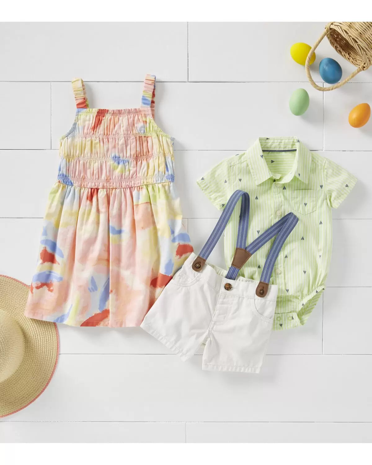 Carter's Toddler Watercolor Sleeveless Dress