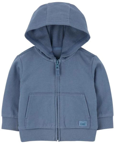Carter's Zip-Front French Terry Hoodie with Pull-On French Terry Joggers
