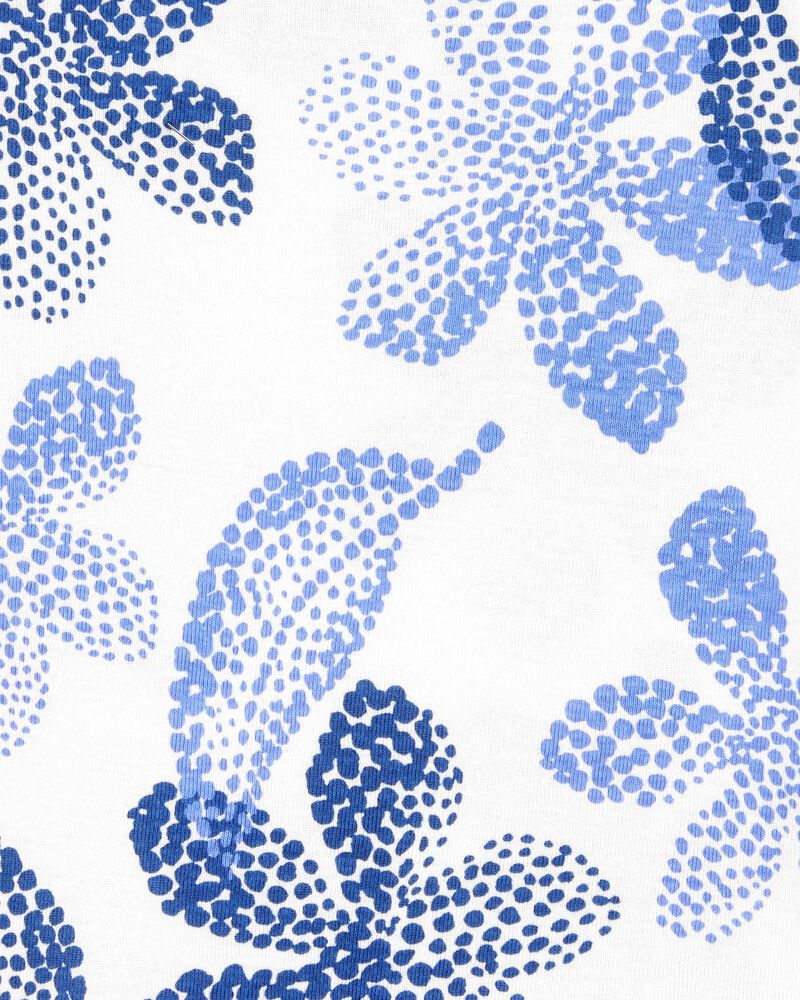 Carter's 4-Piece Floral 100% Snug Fit Cotton PJs