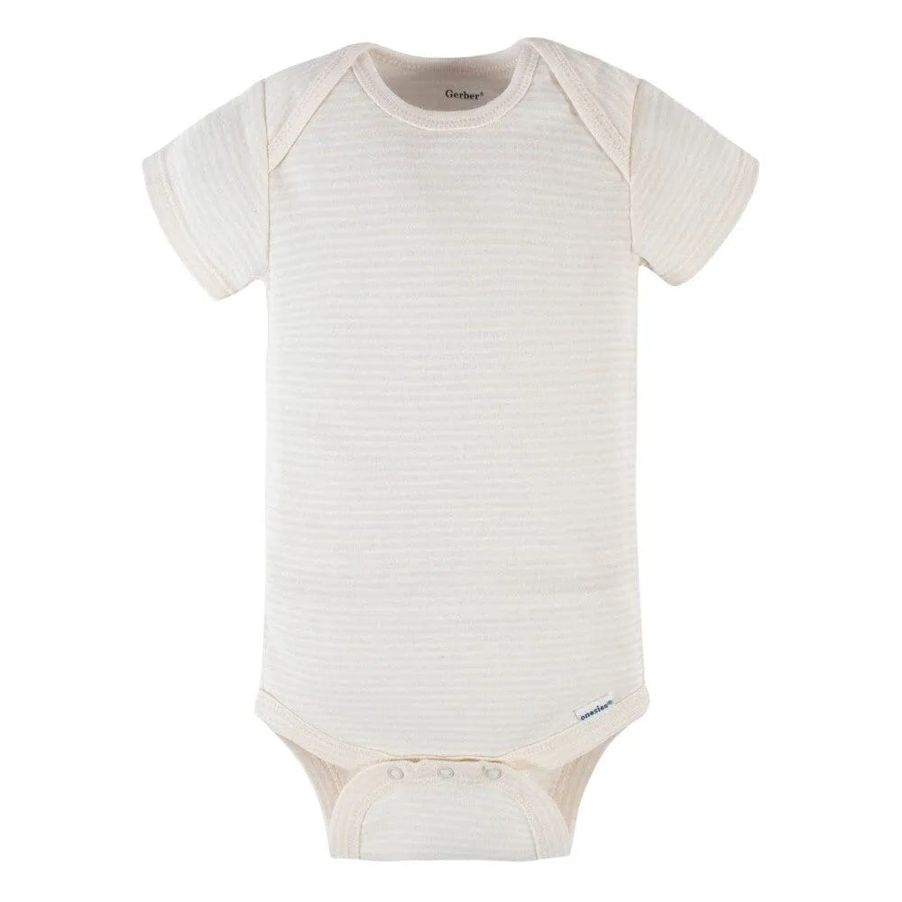 5-Pack Baby Boys Lion Short Sleeve Onesies Bodysuits