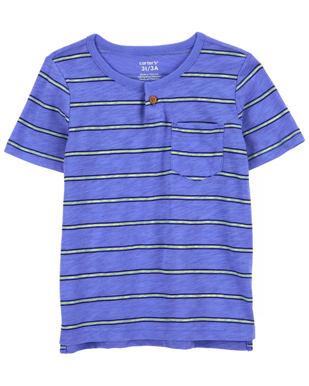 Carter's Toddler Striped Pocket Tee