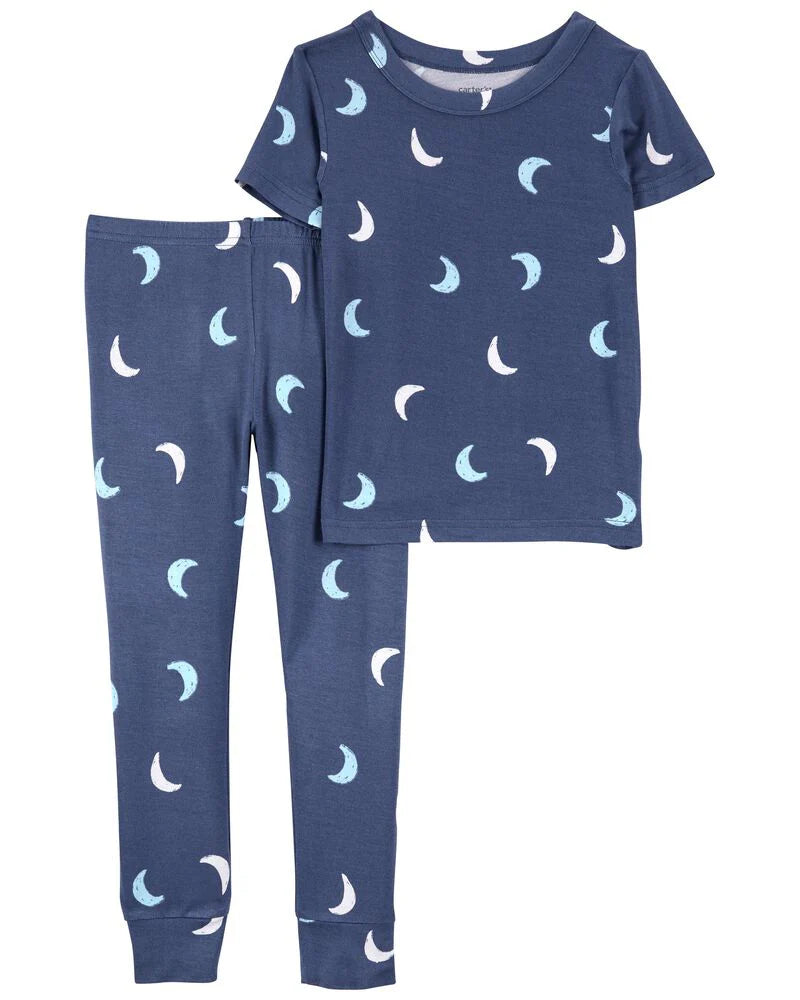 Carter's Toddler 2-Piece Moon LENZING™ ECOVERO™ PJs