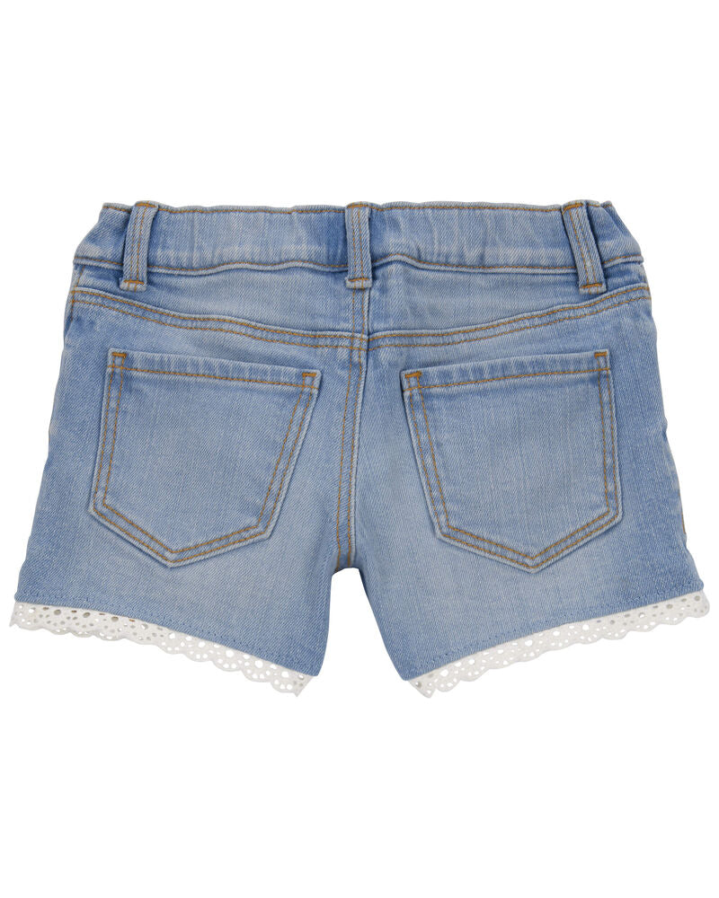 Oshkosh Eyelet Denim Shorts