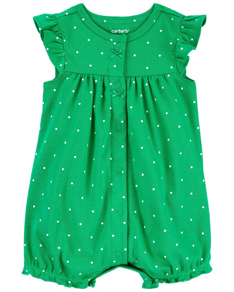 Carter's Polka Dot Snap-Up Romper