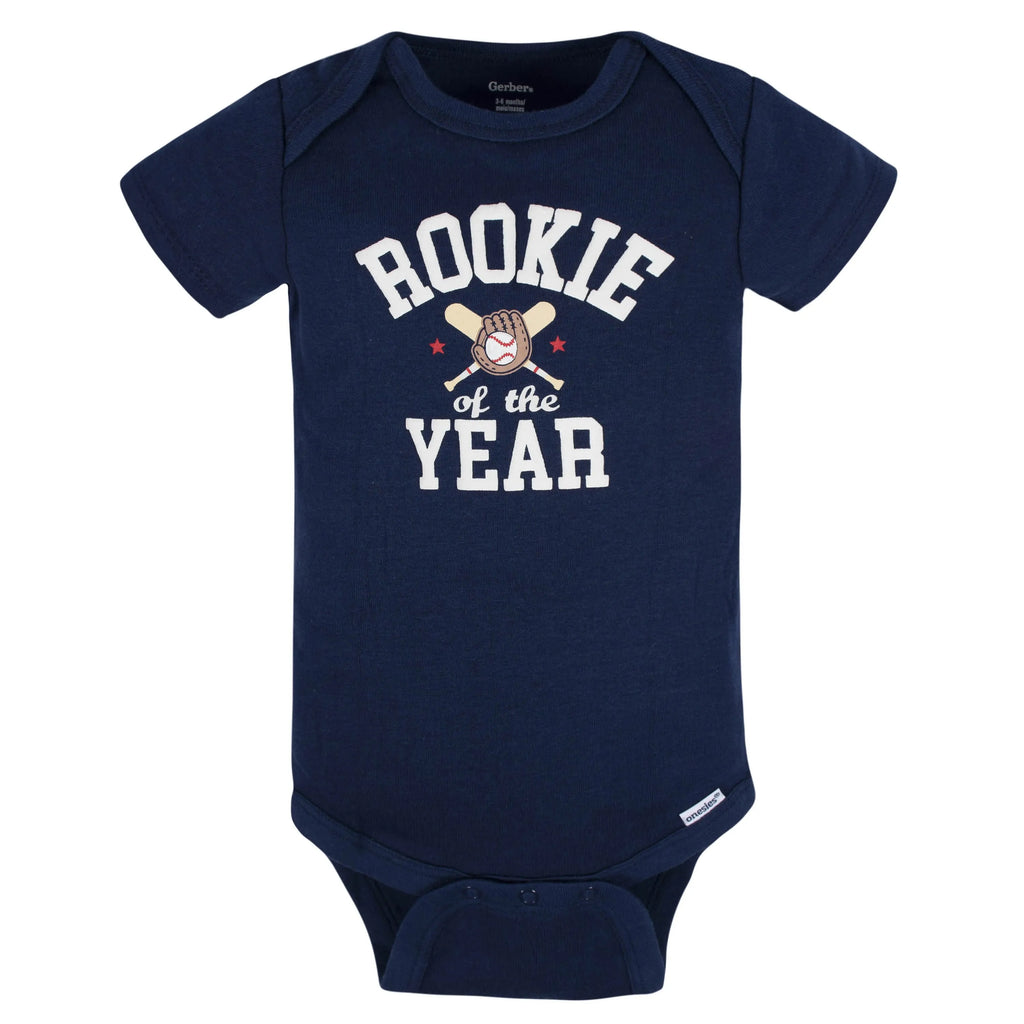 8-Pack Baby Boys All Star Onesies Bodysuits