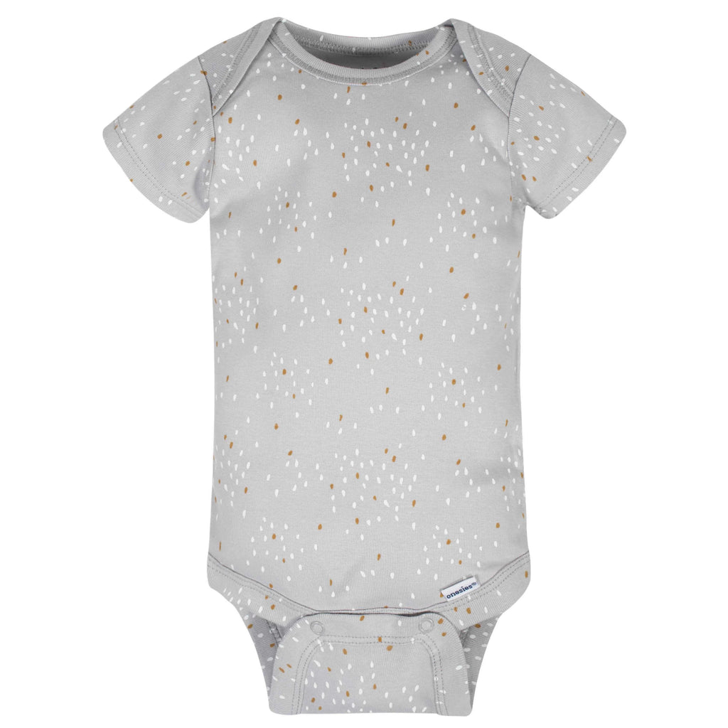 8-Pack Baby Neutral Sheep Short Sleeve Onesies Bodysuits