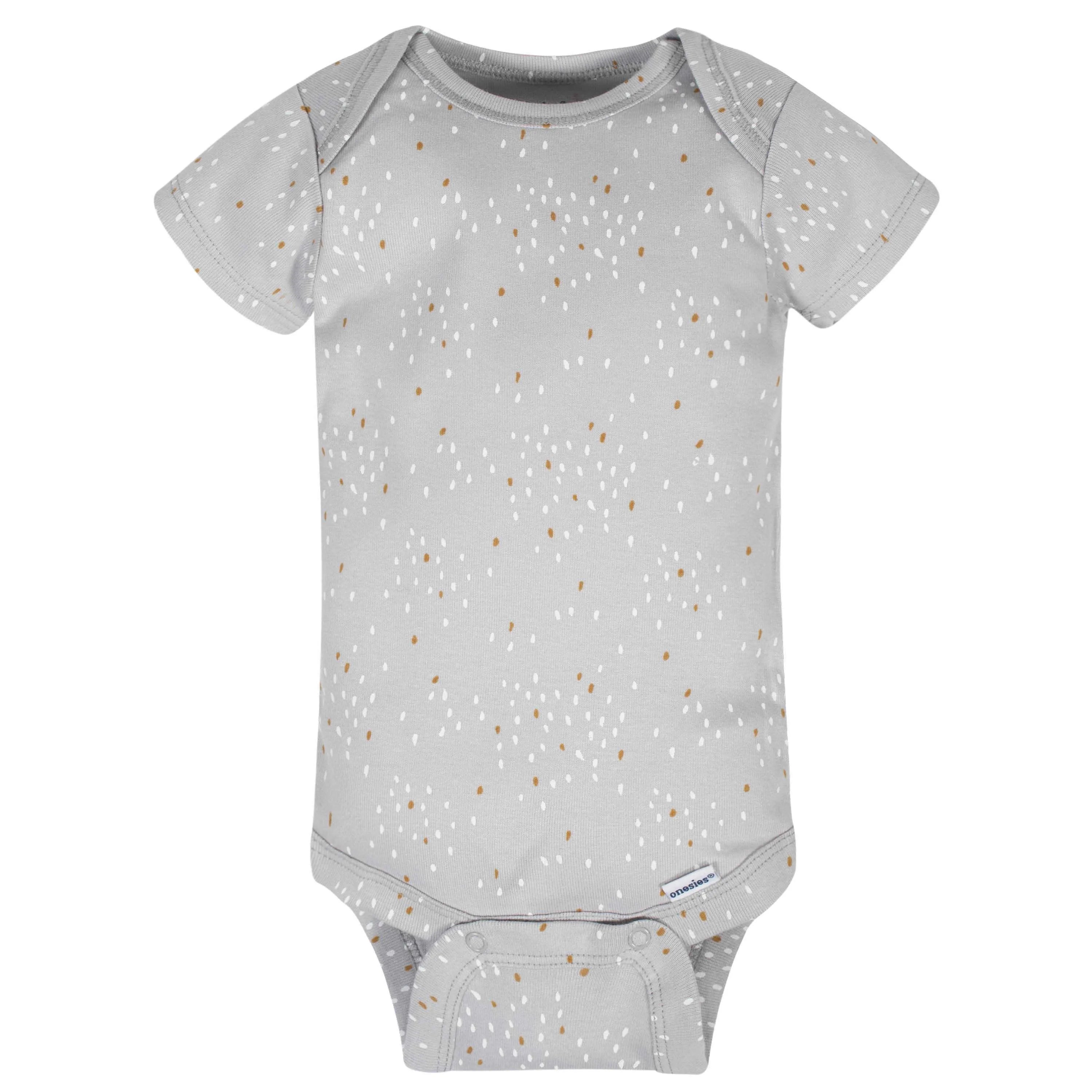 8-Pack Baby Neutral Sheep Short Sleeve Onesies Bodysuits