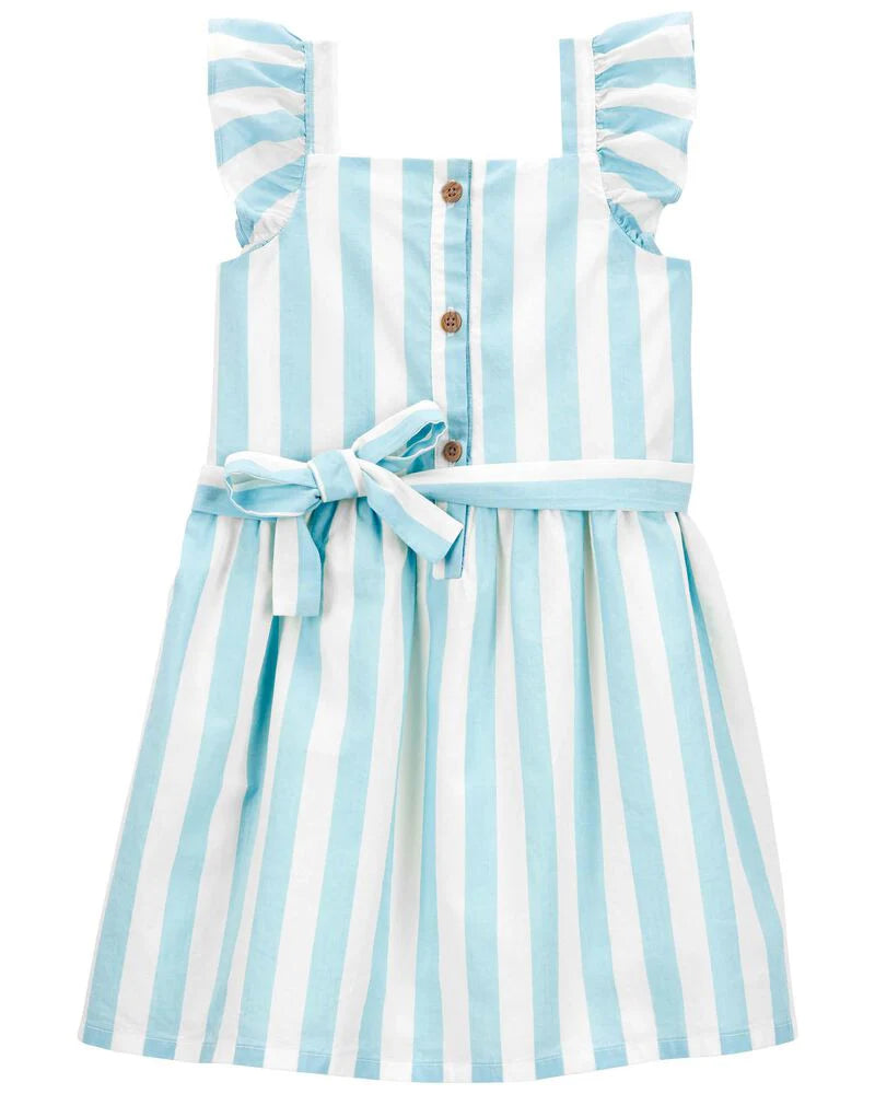 Carter's Striped Flutter Dress