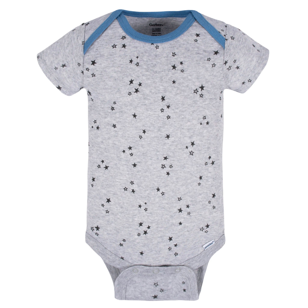 8-Pack Baby Boys Space Explorer Onesies Bodysuits