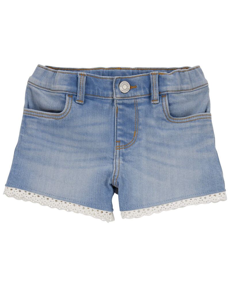 Oshkosh Eyelet Denim Shorts