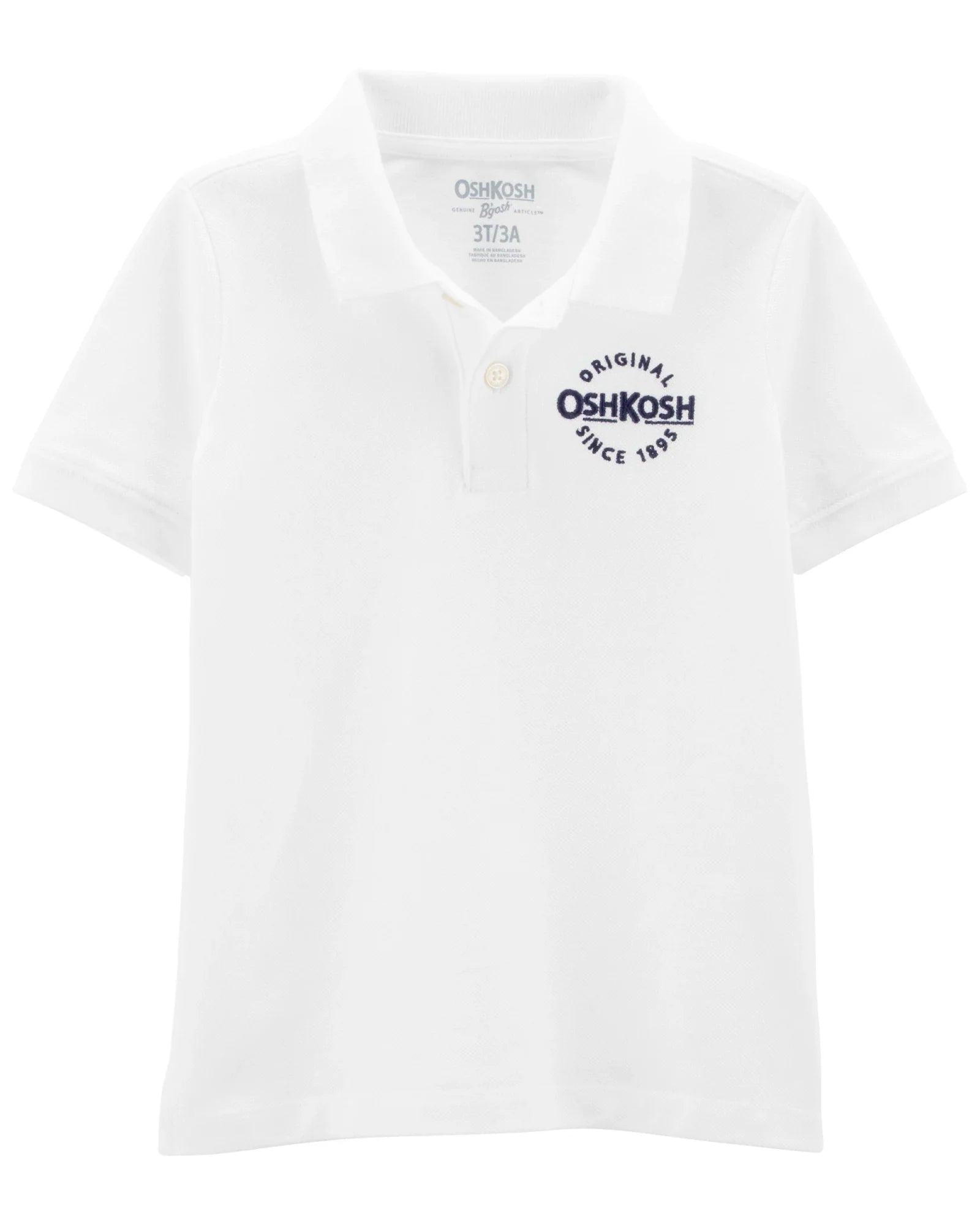 Oshkosh Cotton Polo Shirt with Logo