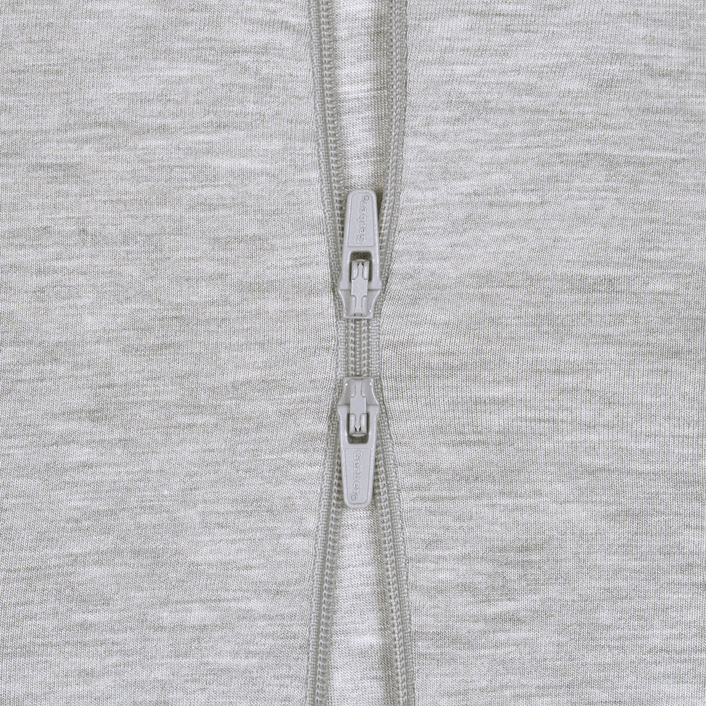 Baby & Toddler Glacier Gray Buttery Soft Viscose Made from Eucalyptus Snug Fit Footed Pajamas