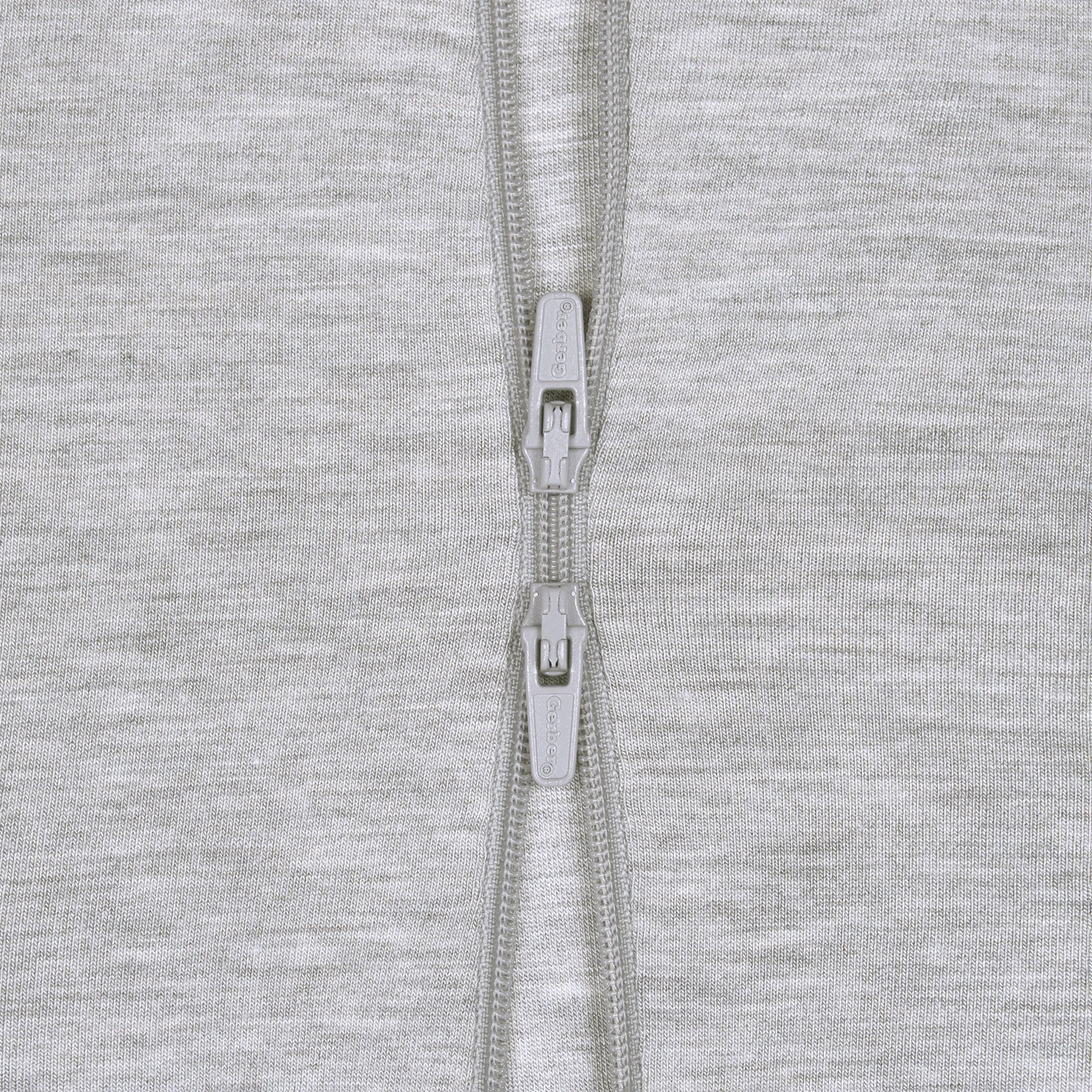 Baby & Toddler Glacier Gray Buttery Soft Viscose Made from Eucalyptus Snug Fit Footed Pajamas