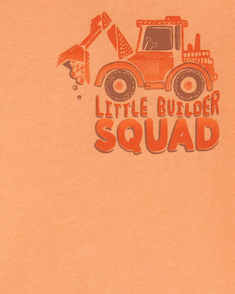 Carter's Baby 2-Piece Construction Tee & Denim Short Set