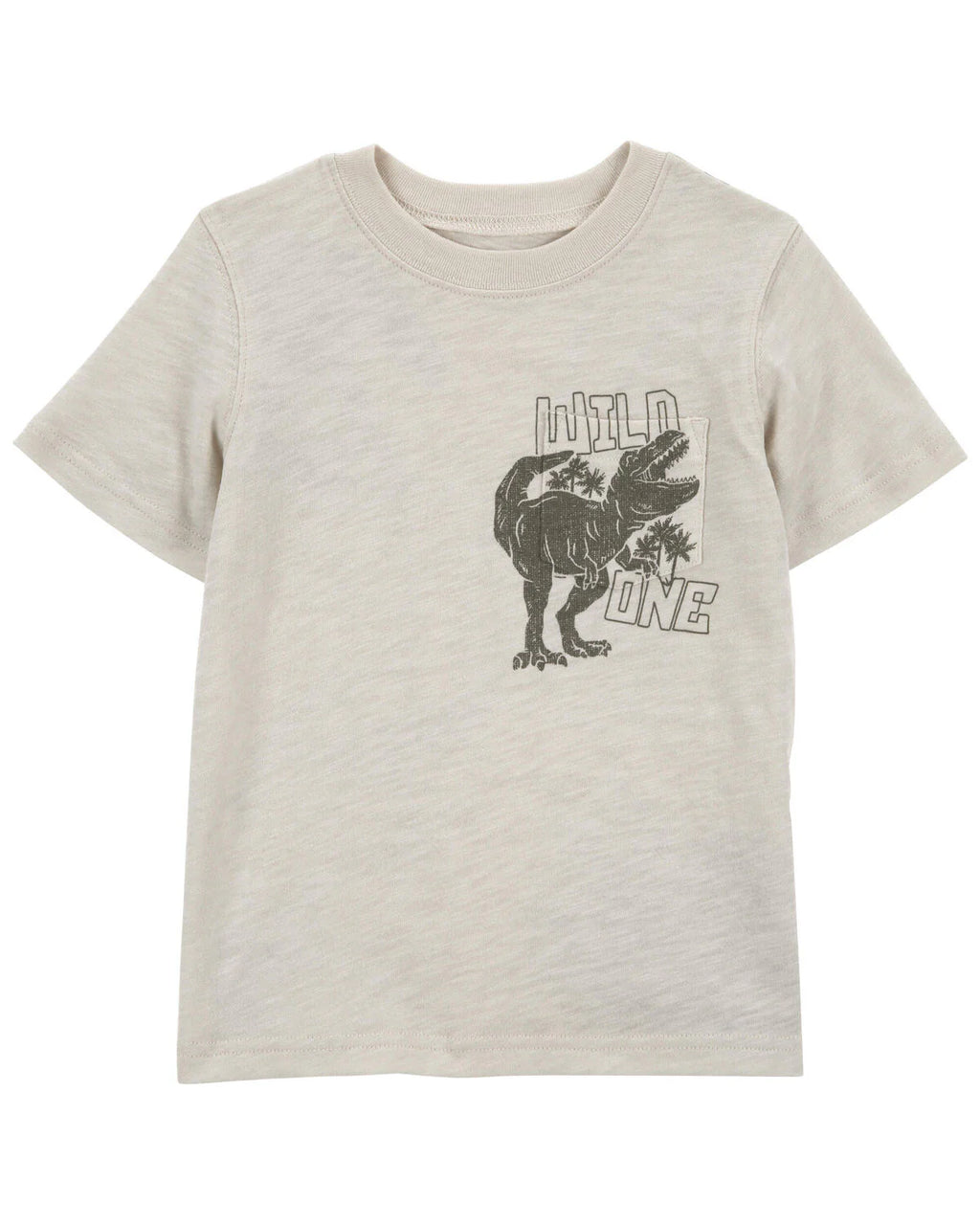 Carter's Toddler Wild One Slub Jersey Pocket Tee