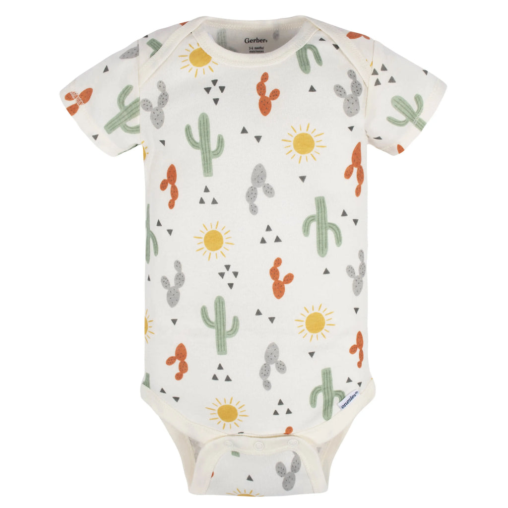 8-Pack Baby Neutral Southwest Onesies Bodysuits
