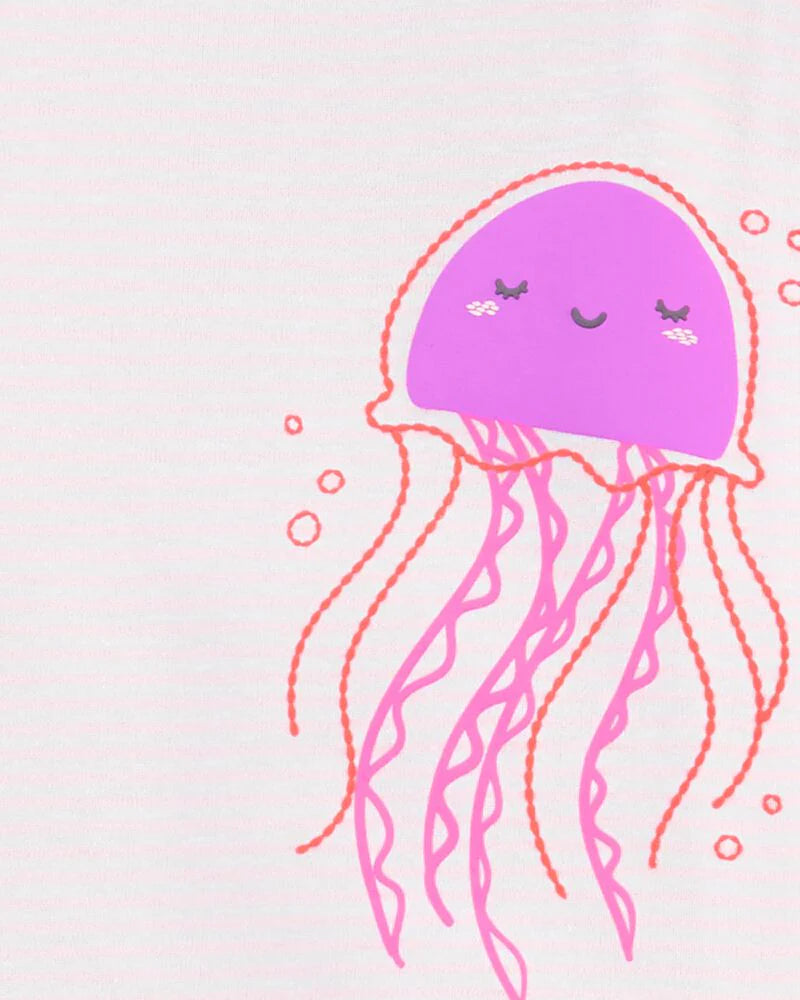 Carter's 4-Piece Jellyfish 100% Snug Fit Cotton PJs