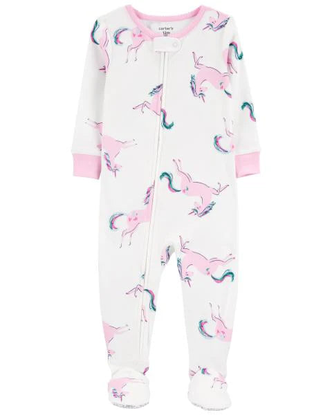 Carter's 1-Piece Pink Unicorn Sleeper