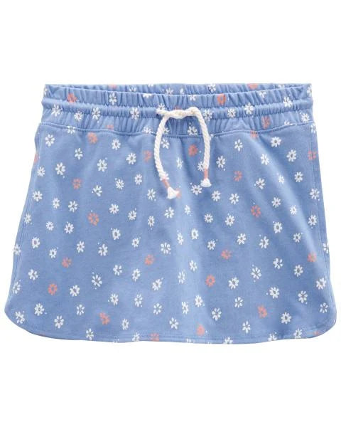 Oshkosh Kid Daisy Print Criss-Cross Tank with Daisy Print Match Skort