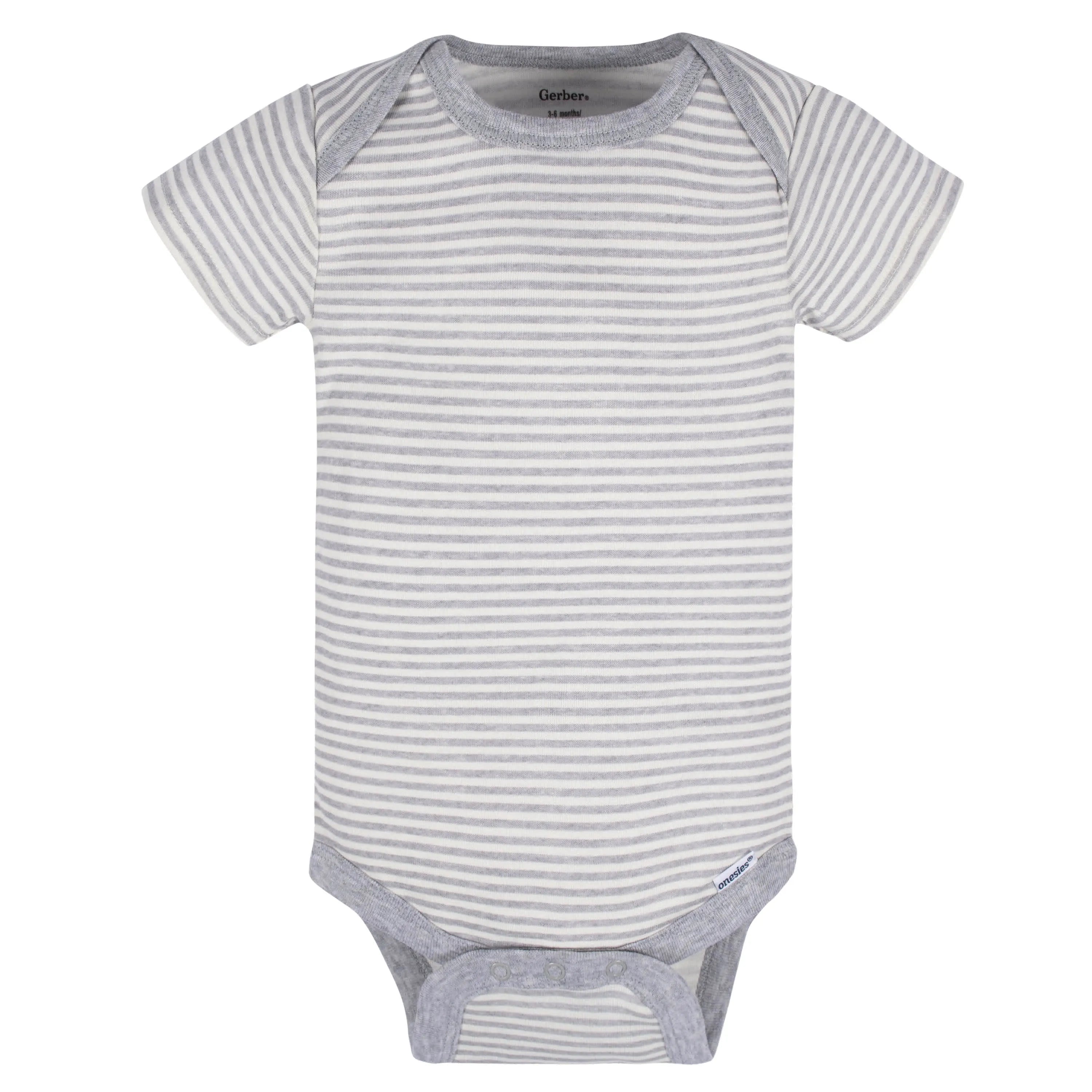 8-Pack Baby Neutral Happy Veggies Onesies Bodysuits