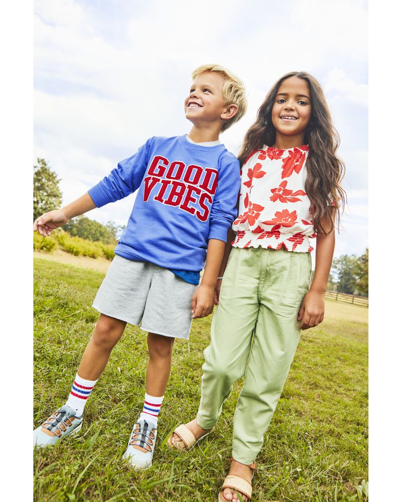 Carter's LENZING™ ECOVERO™ Flat-Front Pants