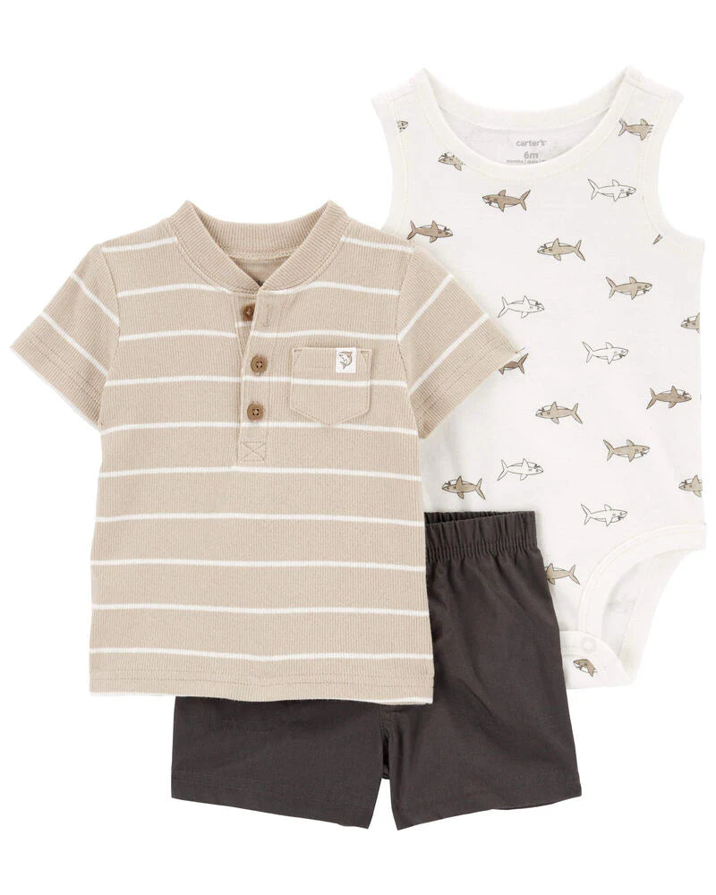 Carter's Baby 3-Piece Little Short Set