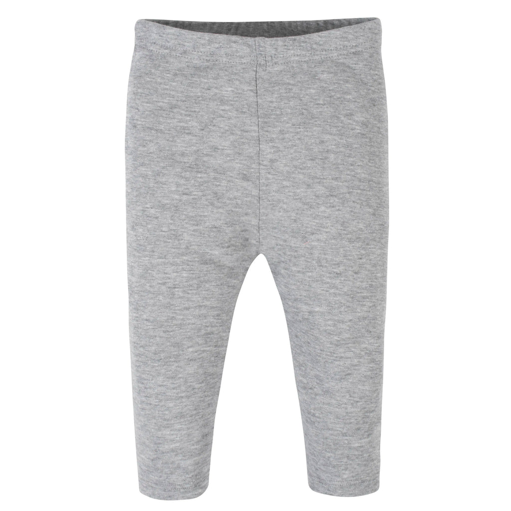 4-Pack Baby Girls Swirl Pants