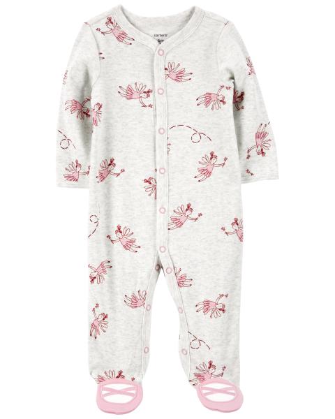 Carter's Ballet Snap-Up Cotton Blend Sleep & Play