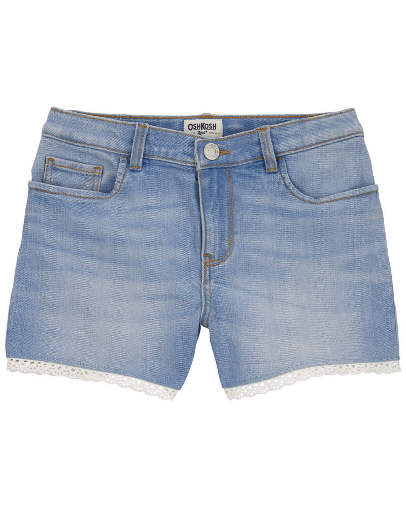 Oshkosh Eyelet Denim Shorts