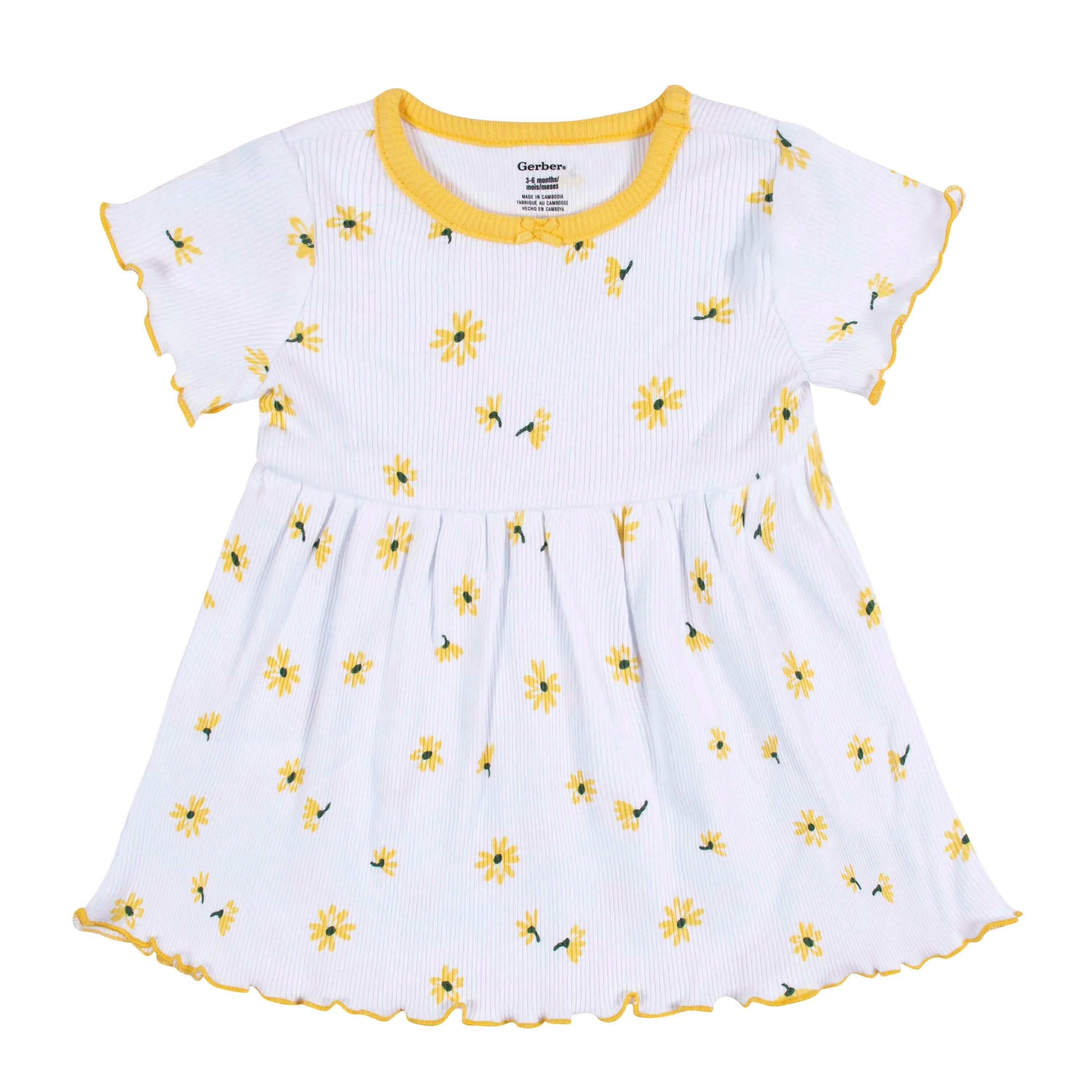 2-Pack Baby & Toddler Girls Picnic Day Dreams Short Sleeve Cotton Dresses