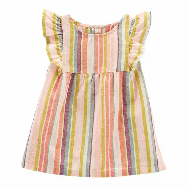 Carter's Stripe Top with Pull-on Skirt