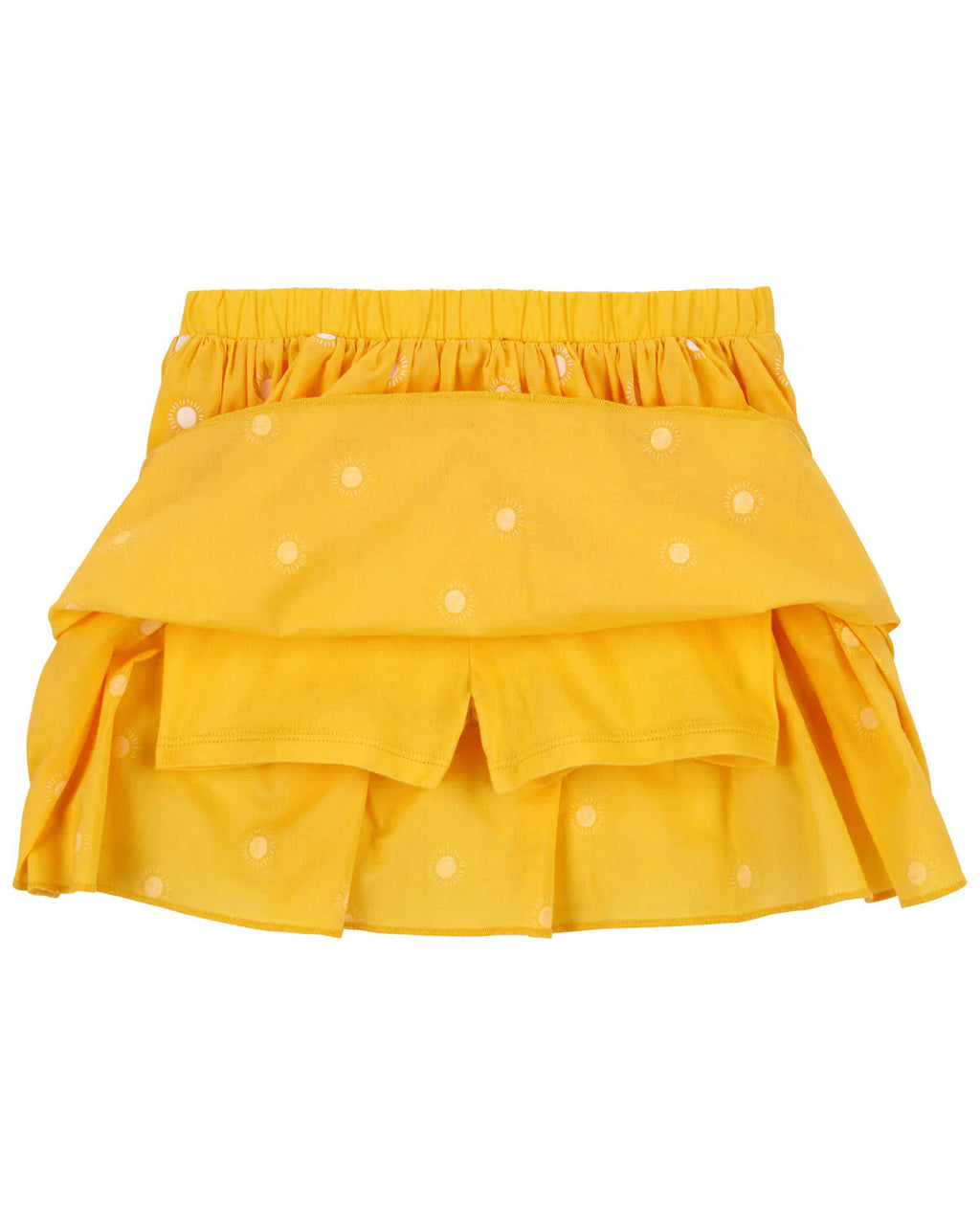 Carter's Toddler Sunflower Top with Polka Dot Skort