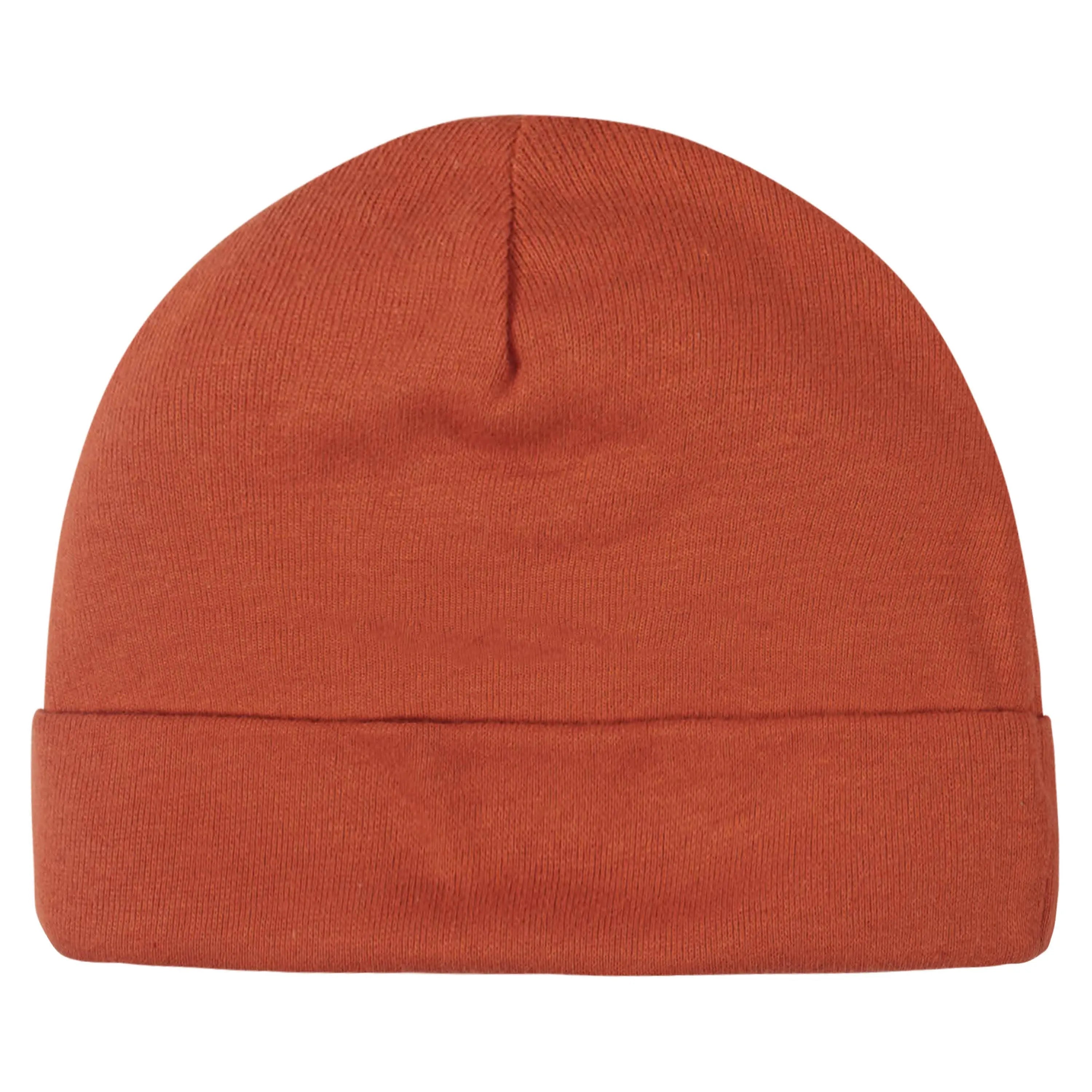 8-Piece Baby Boys Fox Caps & Mittens Set