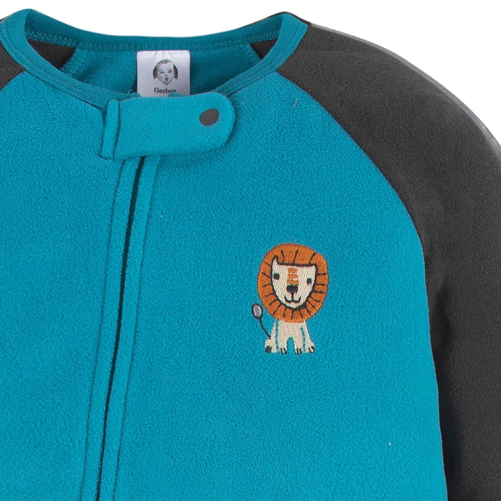 2-Pack Baby & Toddler Boys Lion Fleece Pajamas