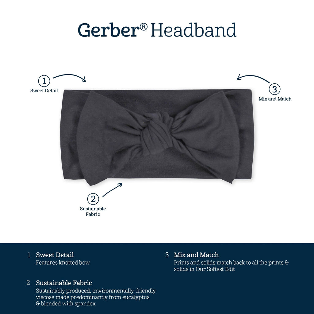 Girls Shadow Buttery Soft Viscose Made from Eucalyptus Headband