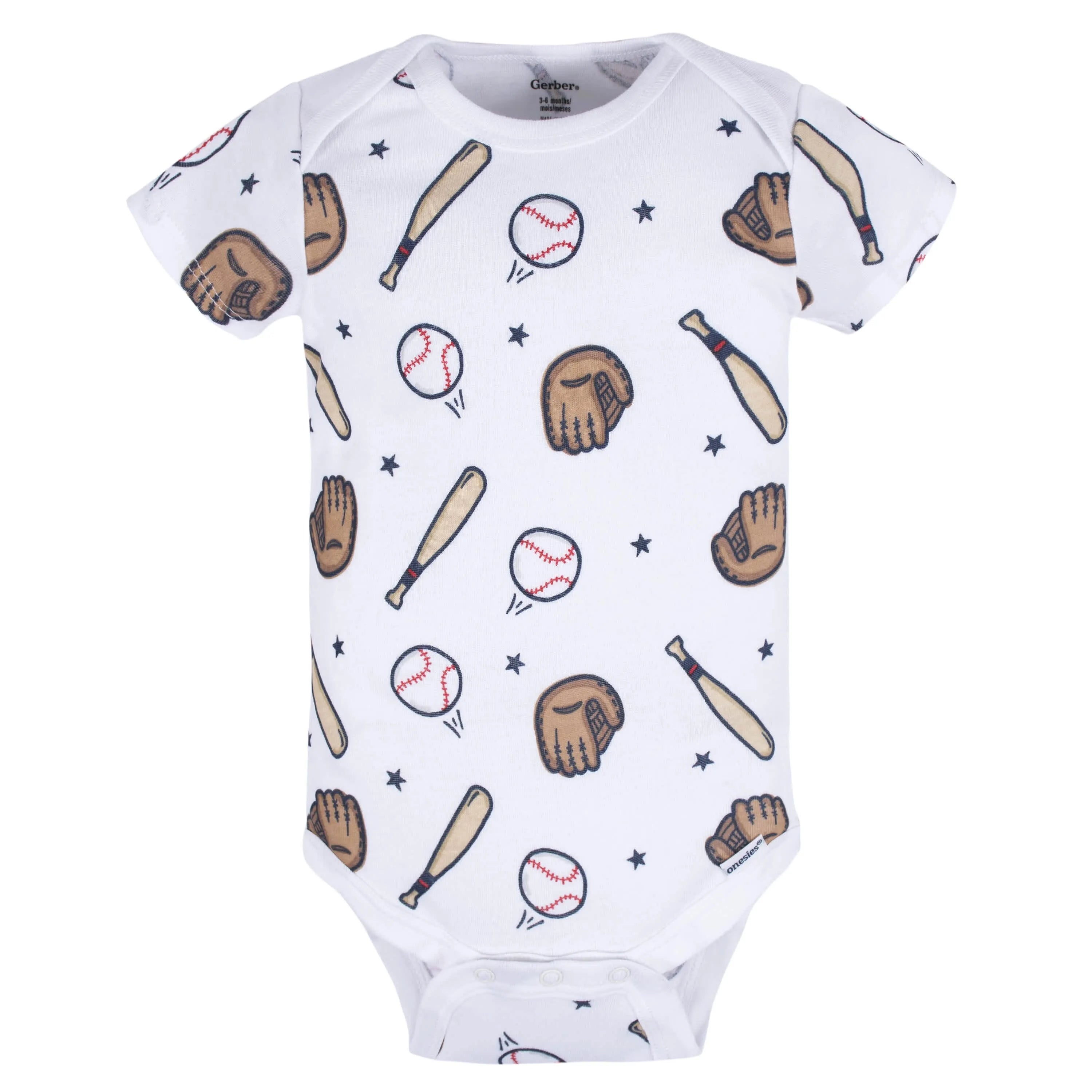 8-Pack Baby Boys All Star Onesies Bodysuits