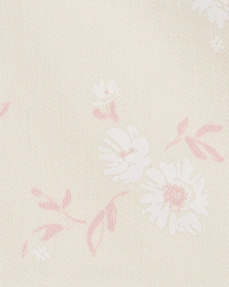 Oshkosh Floral Print Denim Jacket