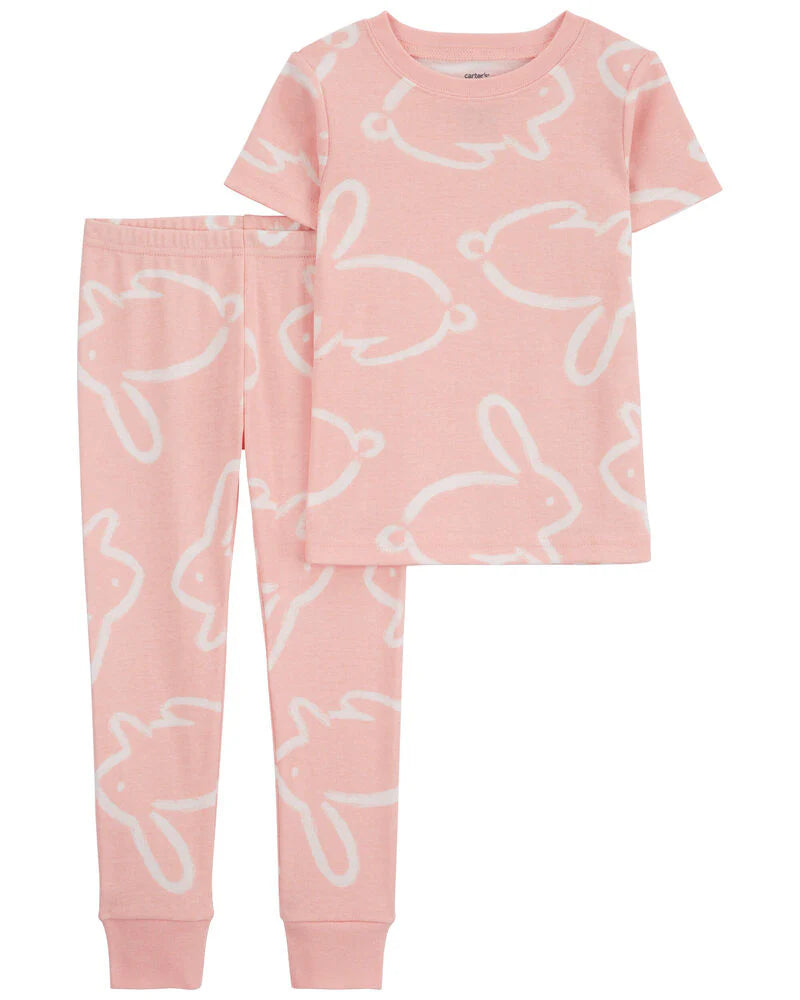 Carter's 2-Piece Bunny 100% Snug Fit Cotton Pyjamas