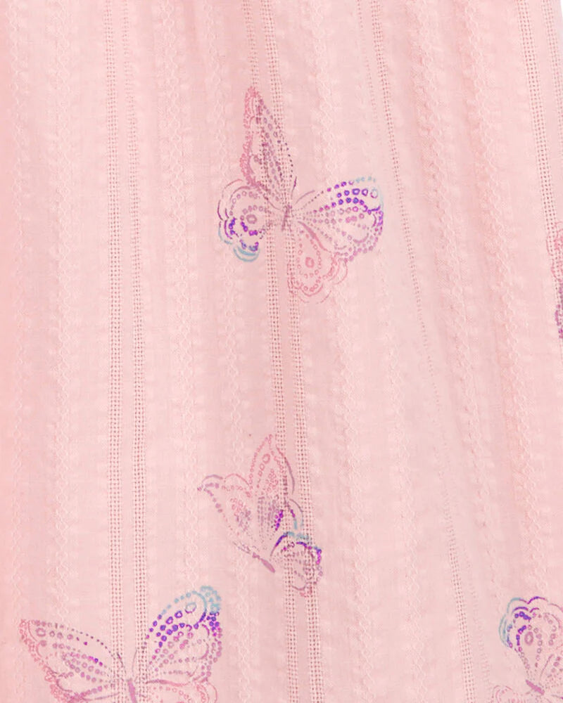 Oshkosh Butterfly Print Flutter Dress