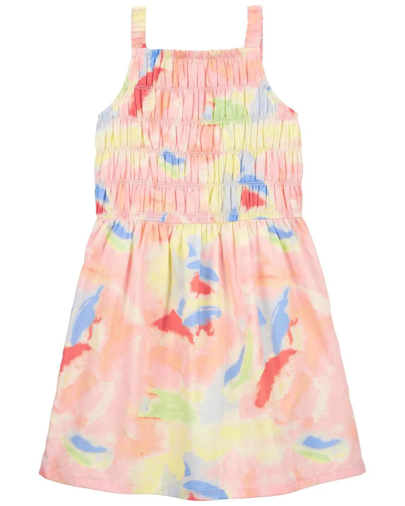 Carter's Watercolor Sleeveless Dress
