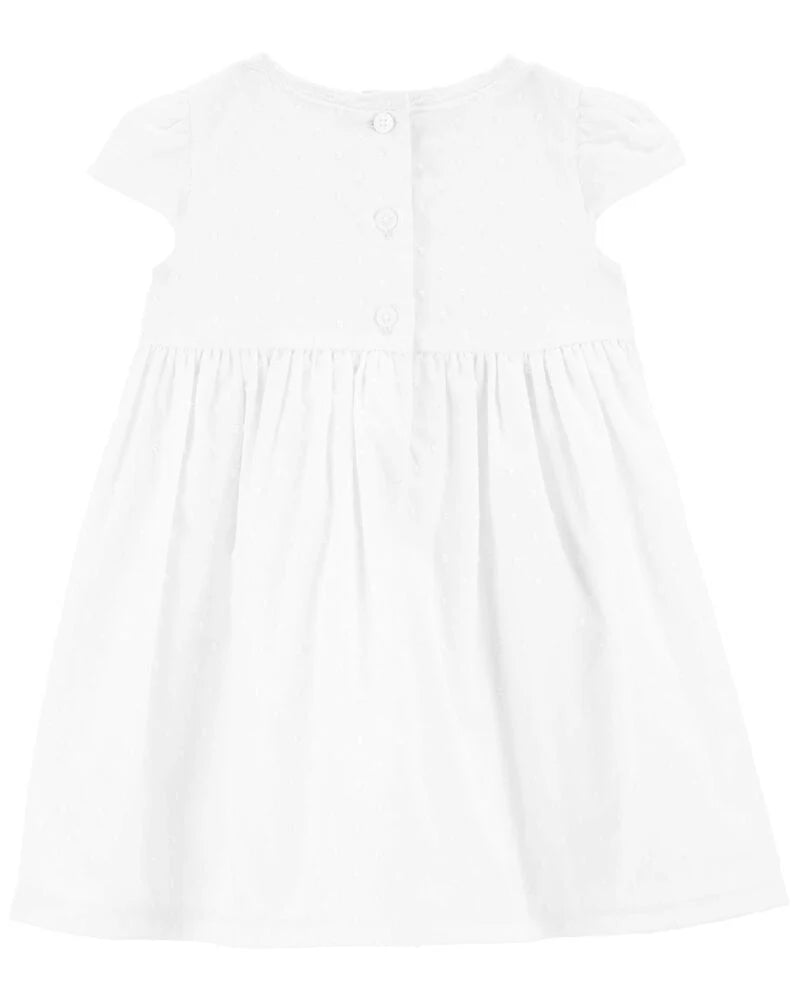 Oshkosh Textured Babydoll Dress