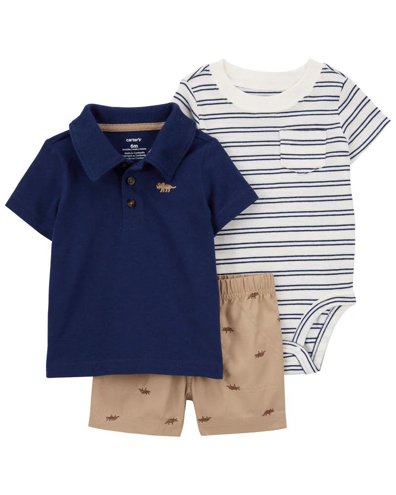 Carter's 3-Piece Little Short Set