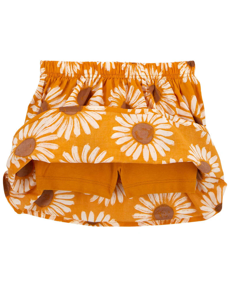 Carter's Baby 2-Piece Floral Tee & Skort Set