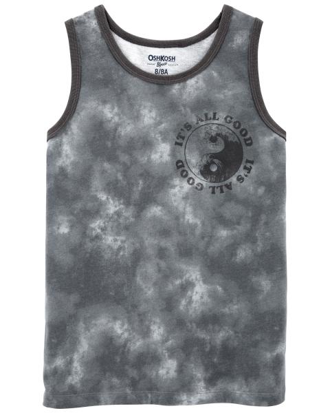 Oshkosh  Kid It's All Good Tie-Dye Jersey Tank