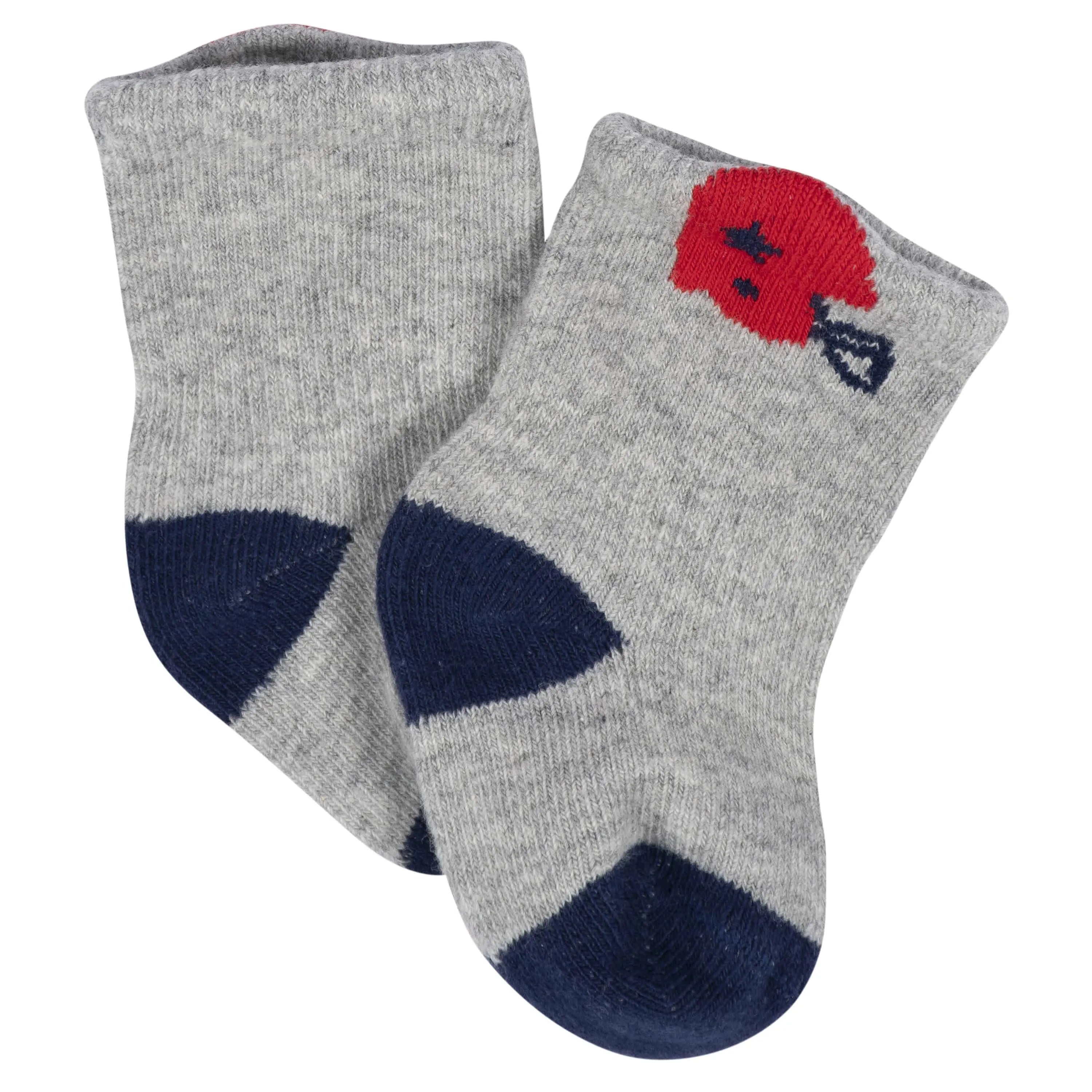 8-Pack Baby Boys All Star Jersey Wiggle Proof Socks