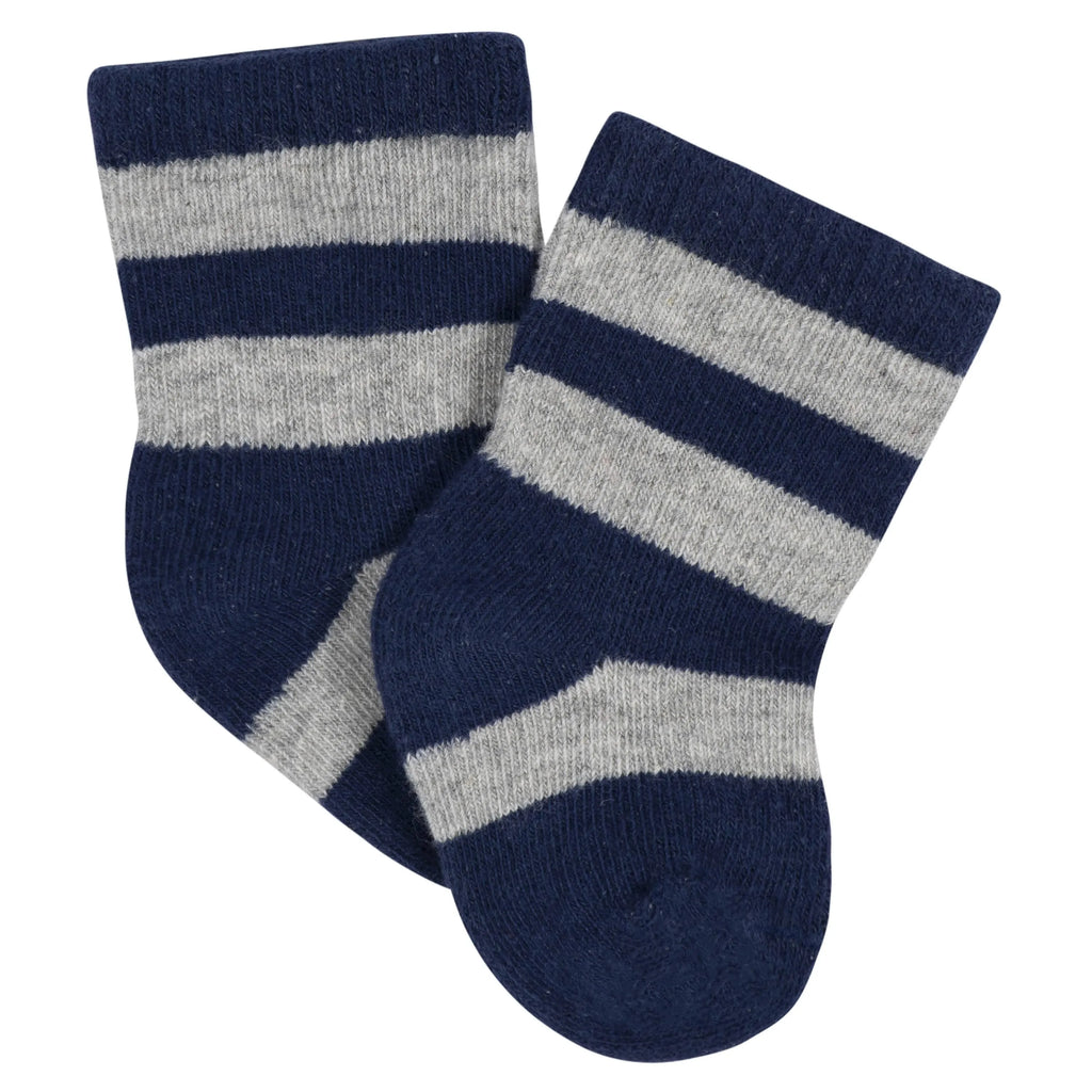 8-Pack Baby Boys All Star Jersey Wiggle Proof Socks