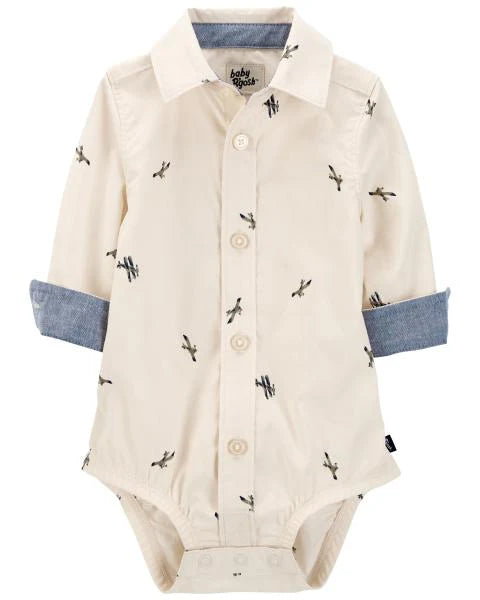 Oshkosh B'Gosh Bodysuit With Button Front