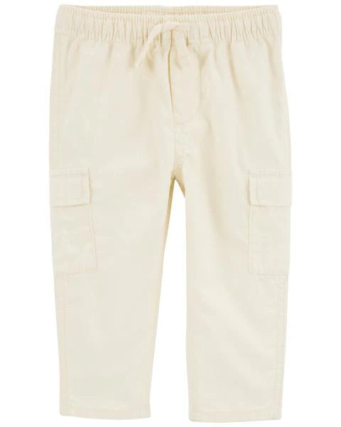 Oshkosh Colourblock Striped Henley Bodysuit with Canvas Cargo Pants